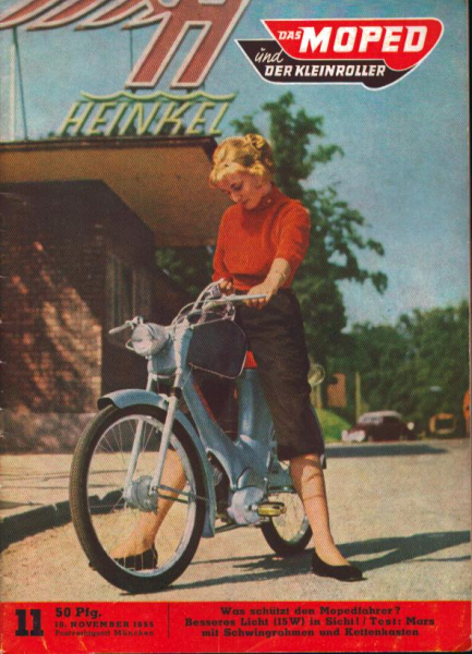 Moped und der Kleinroller 1955 Heft 11
