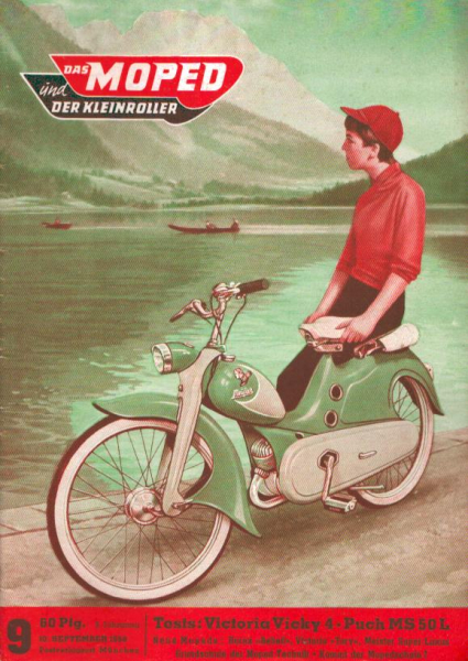 Moped und der Kleinroller 1956 Heft 9