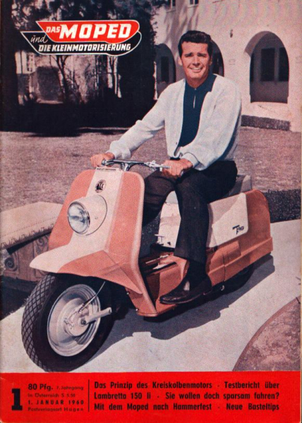 Moped und die Kleinmotorisierung 1960 Heft 1