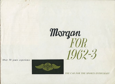 Morgan program 1962/63