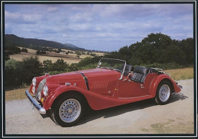 Morgan Plus 8 brochure 1980s