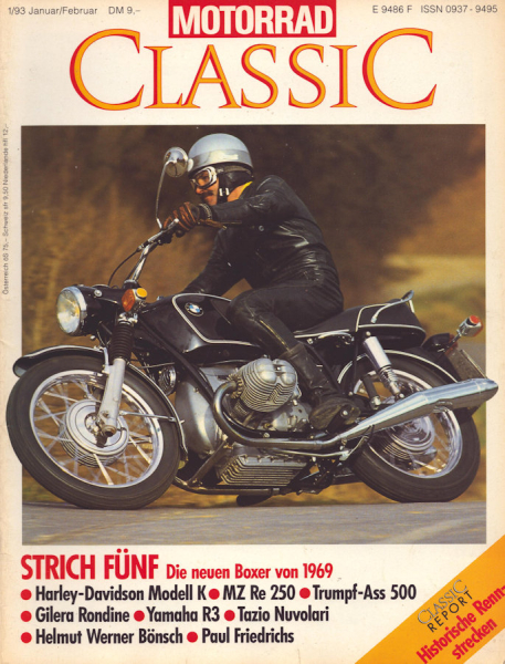 Motorrad Classic 1993 Heft 1