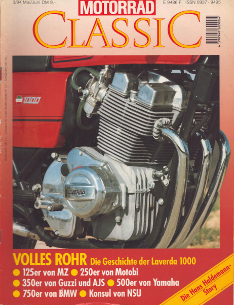 Motorrad Classic 1994 Heft 3