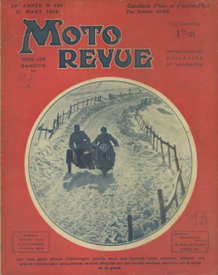 Moto Revue / Frankreich No. 680 21.3.1936