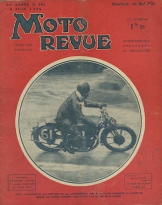 Moto Revue / Frankreich No. 691 6.6.1936
