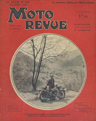 Moto Revue / Frankreich No. 692 13.6.1936