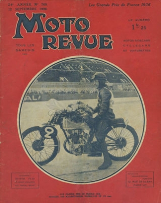 Moto Revue / Frankreich No. 705 12.9.1936