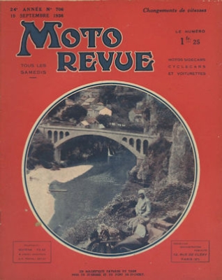 Moto Revue / Frankreich No. 706 19.9.1936