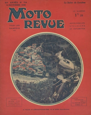 Moto Revue / Frankreich No. 714 14.11.1936