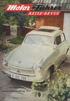 Motor + Fahrer 1957 No. 9