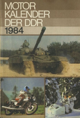 Motor-Kalender der DDR 1984
