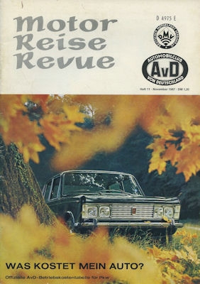 Motor Reise Revue 1967 No. 11