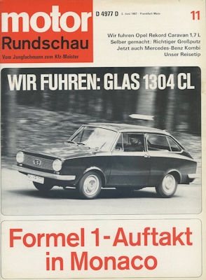 Motor Rundschau 1967 Heft 11