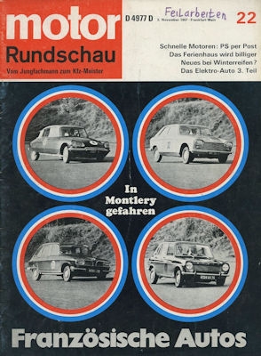 Motor Rundschau 1967 Heft 22