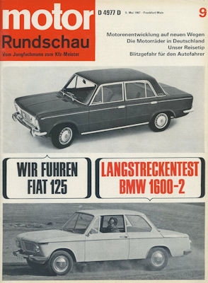 Motor Rundschau 1967 Heft 9