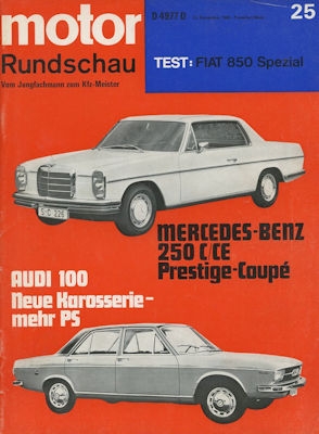 Motor Rundschau 1968 Heft 25