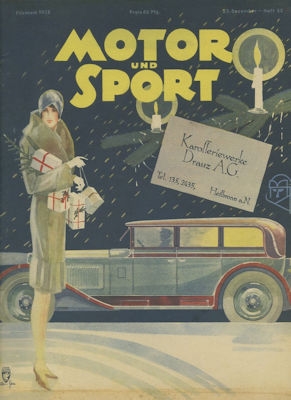 Motor & Sport 1928 Heft 52