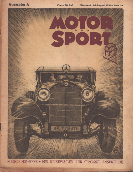Motor & Sport 1930 Heft 34