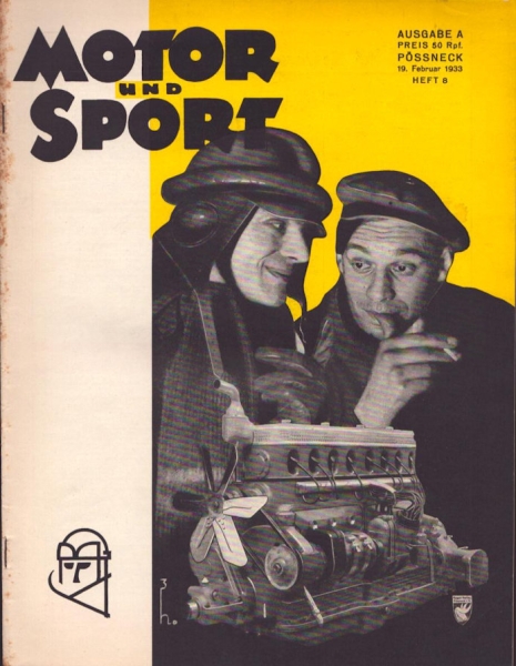 Motor & Sport 1933 Heft 8