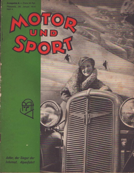 Motor & Sport 1934 Heft 4