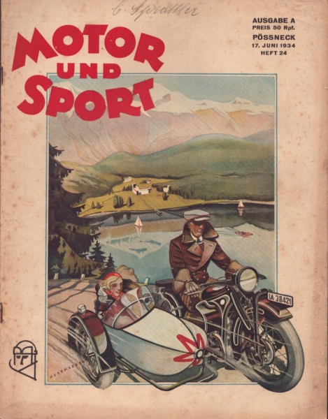 Motor & Sport 1934 Heft 24