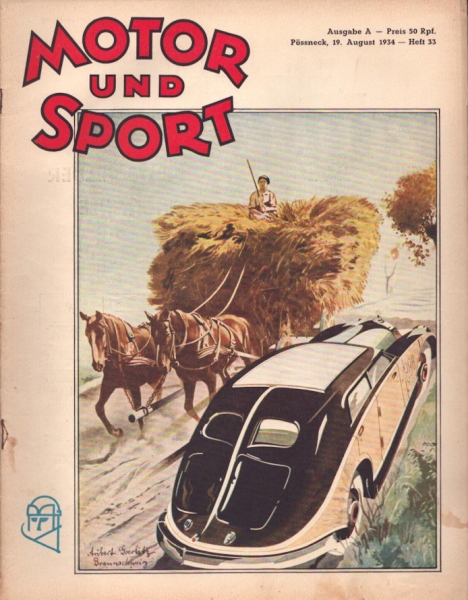 Motor & Sport 1934 Heft 33