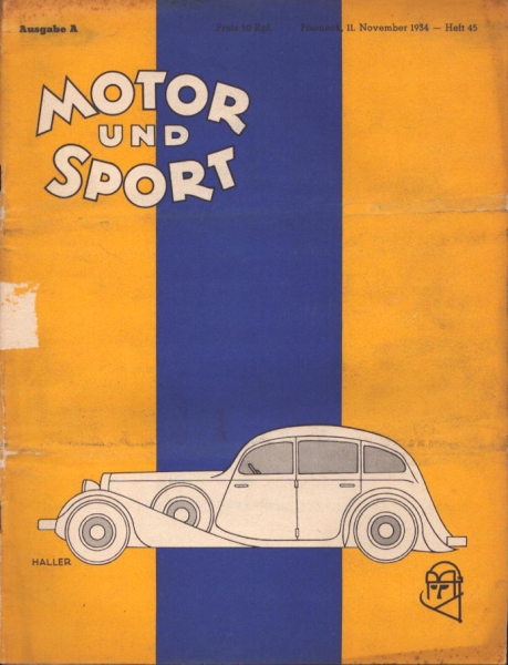 Motor & Sport 1934 Heft 45