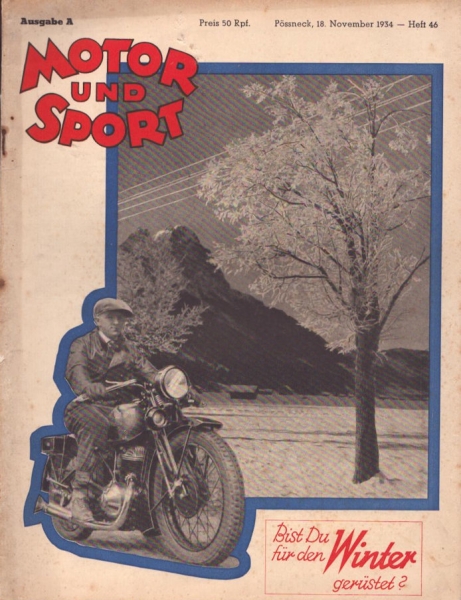 Motor & Sport 1934 Heft 46