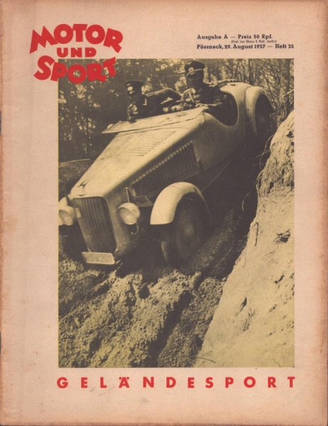 Motor & Sport 1937 Heft 35