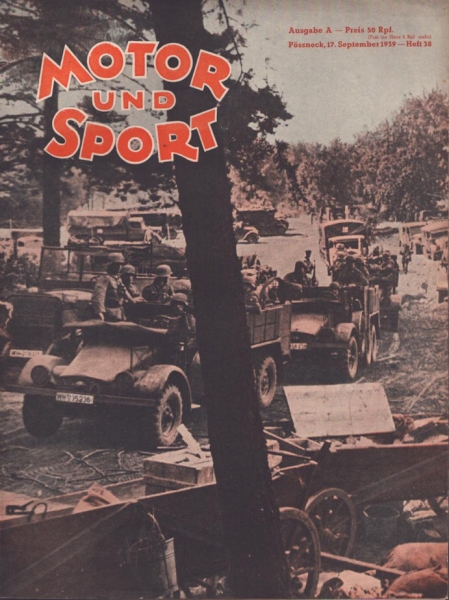Motor & Sport 1939 Heft 38