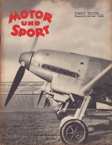 Motor & Sport 1940 Heft 19