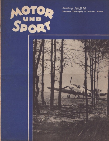 Motor & Sport 1940 Heft 29