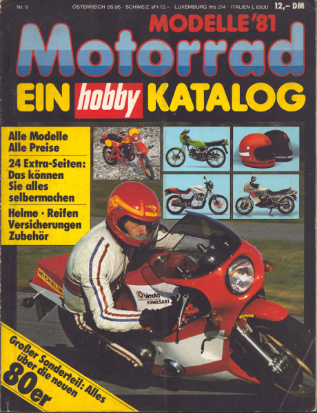 Motorrad Hobby Katalog 1981
