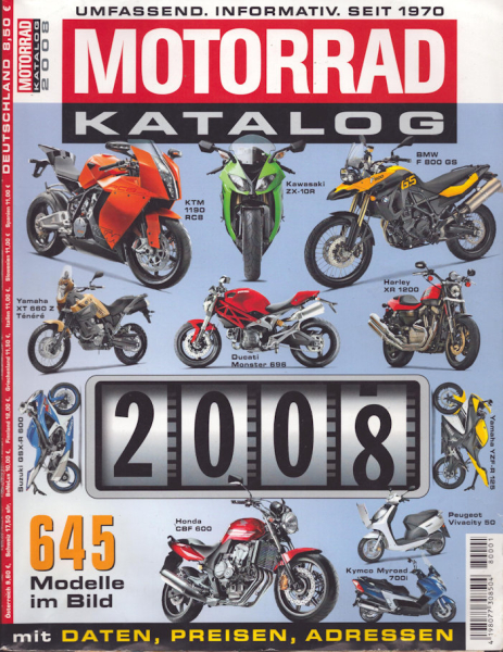 Motorrad Katalog 2008