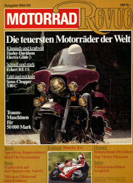 Motorrad Revue 1984/85