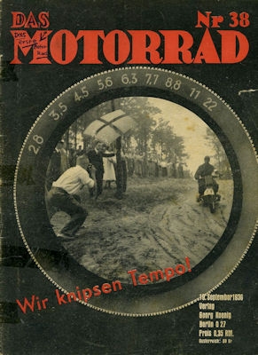 Das Motorrad 1936 Heft 38