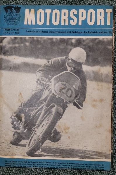 Motorsport 1952 Jan.-Dez.