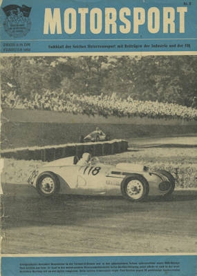 Motorsport 1952 Februar