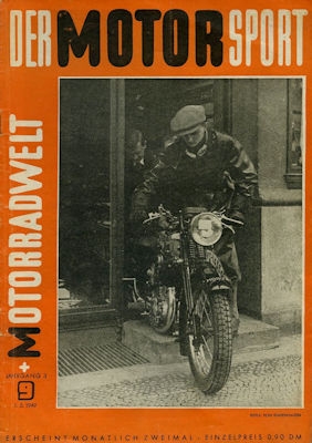 Der Motorsport + Motorradwelt 1949 No. 9