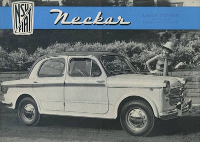 NSU-Fiat Neckar Prospekt 11.1960