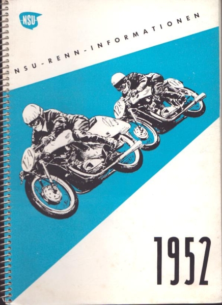 NSU Presse Renn-Informationen 1952