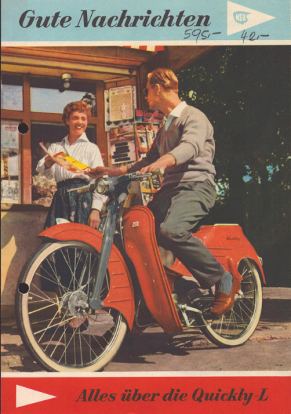 NSU Quickly L Prospekt 10.1956