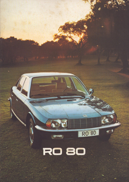 NSU RO 80 Wankel Prospekt 7.1976