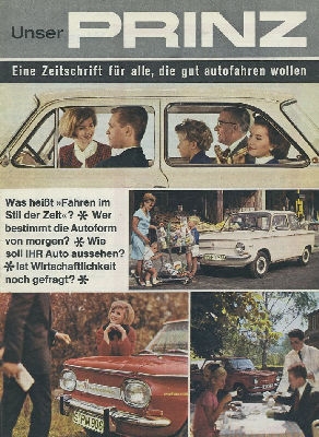 NSU Unser Prinz Zeitschrift ca. 1964