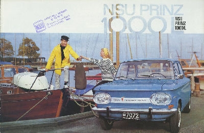 NSU Prinz 1000 L Prospekt 12.1964