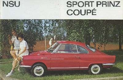 NSU Sportprinz-Coupé Prospekt 11.1965