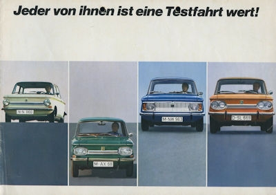NSU Programm 9.1969