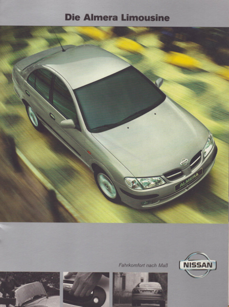 Nissan Almera Limousine Prospekt 6.2001
