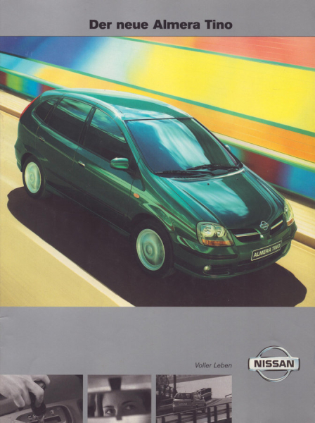 Nissan Almera Tino Prospekt 7.2000