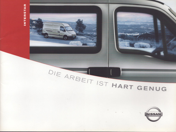 Nissan Interstar Prospekt 4.2002